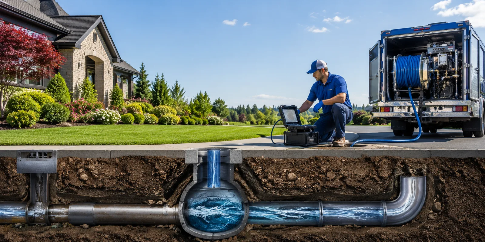 Drainage restoration information for Ettrick, WI